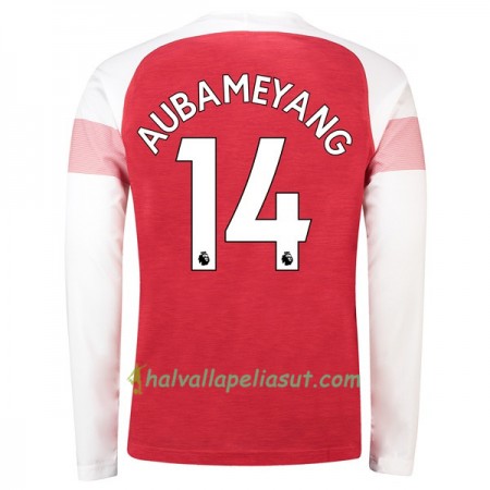 Jalkapallo Pelipaidat Arsenal Aubameyang 14 Kotipaita 2018-2019 Pitkähihainen